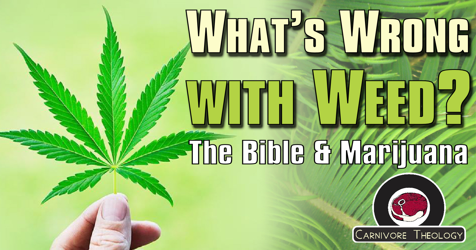 What’s Wrong With Weed: The Bible and Marijuana (Carnivore Theology: Ep. 77)