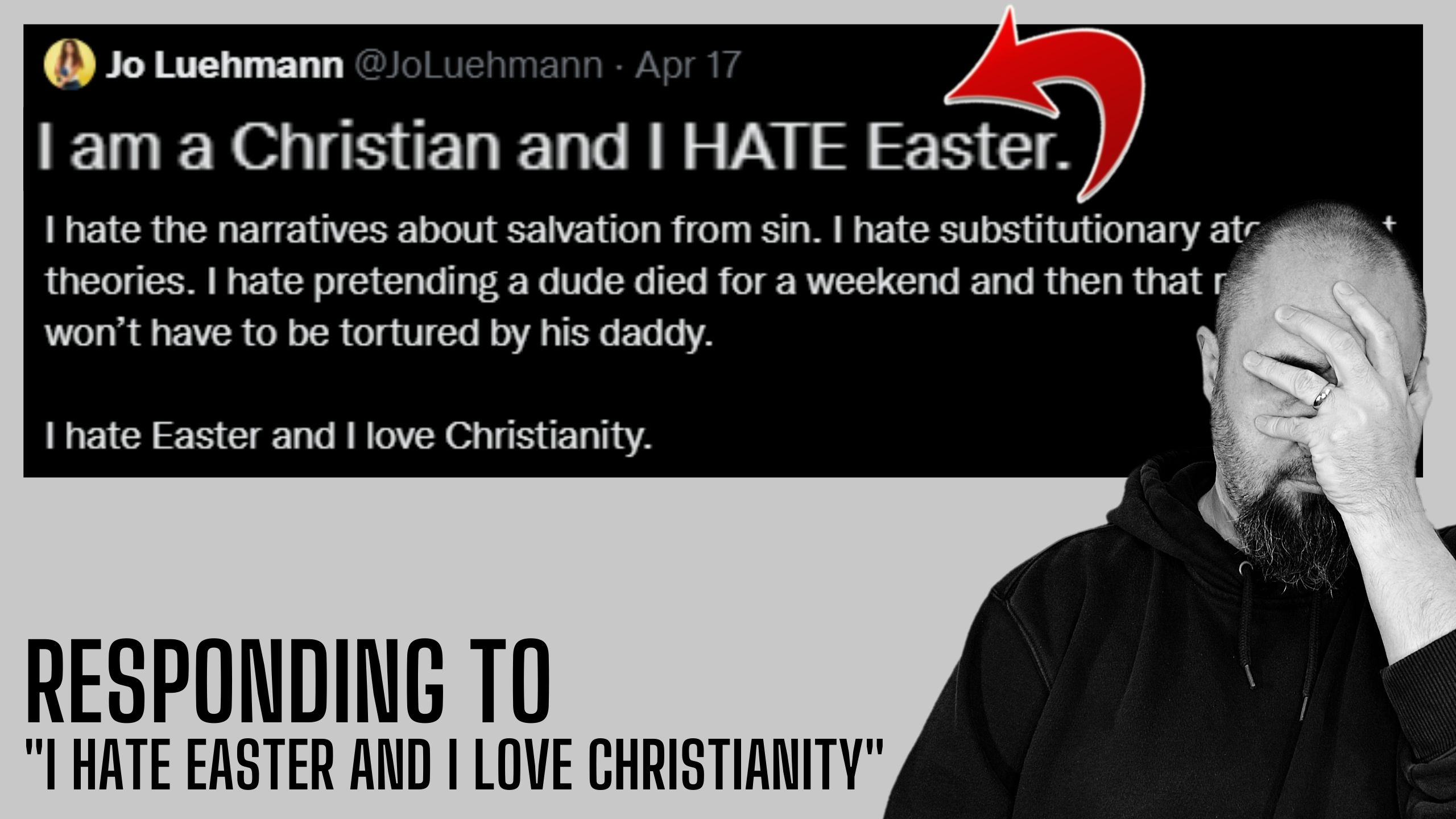 “I HATE Easter and I love Christians” Tweet is Ridiculous! Twitch Pastor Reacts