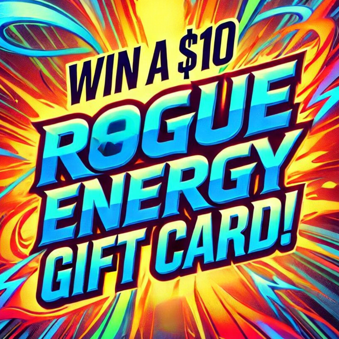XtianNinja’s Rogue Energy $10 Gift Cards Giveaway!